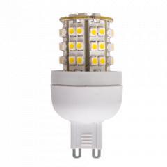 Foto 48 smd led g9 lámpara luz bombilla blanca cálida 230v