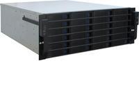 Foto 48.3cm Inter-Tech IPC 4U-4324L 4HE ohne Netzteil Schwarz