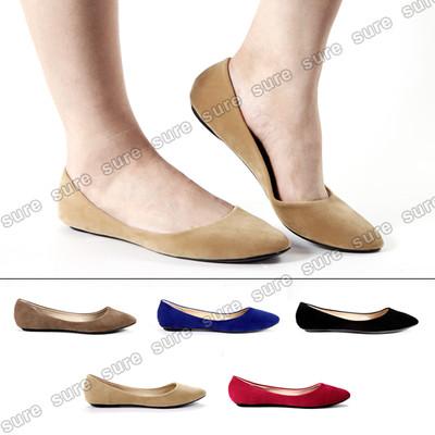 Foto 5 Color Bailarina Zapatos Informales De Mujer Calzado Plano Flattie Talla 37-41
