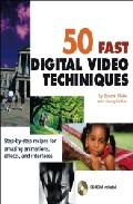 Foto 50 fast digital video techniques (incluye cd-rom) (en papel)