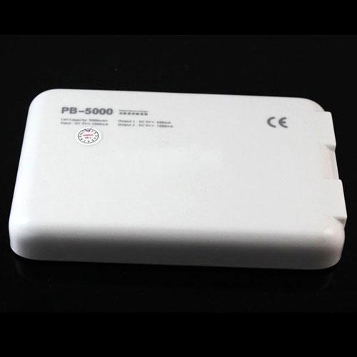 Foto 5000mAh Battery Charger Dual USB Pack for iPad iPhone IPOD TABLET PC MP3/4 GPS