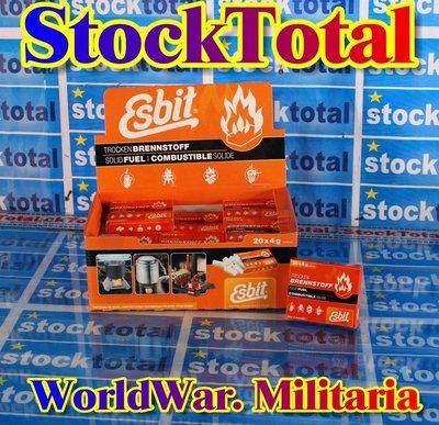 Foto 6 Cajitas Combustible Solido Fuel Solide Esbit Cajita 20x4 Grms 14905000 Ml3