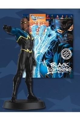 Foto 66 Black Lightning Figura Plomo Dc Comics Figurine