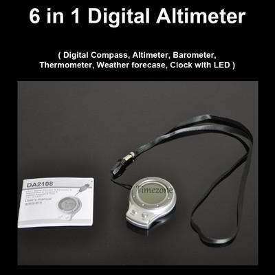 Foto 6en1 Reloj + Altímetro+barómetro+brújula + Termómetro Digital - 6in1 Dg-meter