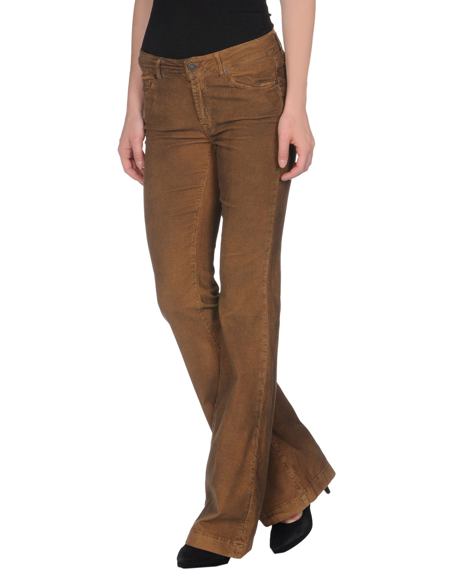 Foto 7 For All Mankind Pantalones Mujer Caqui