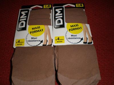 Foto 8 Pares Minimedias Mi-bas Knee-highs Dim  20d  Piel  Malla Limite Carreras