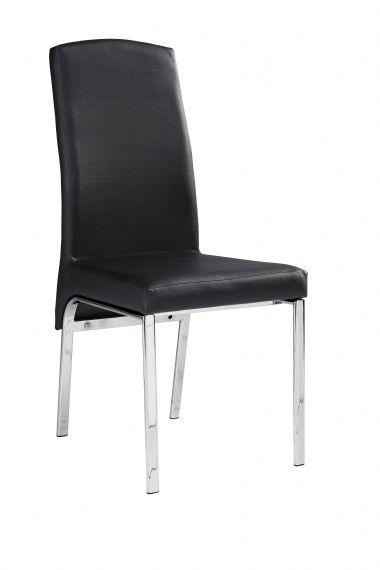 Foto 8 unidades de silla de comedor ( negro) mod. dubai