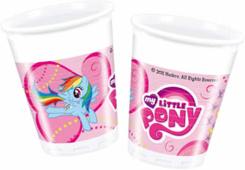 Foto 8 Vasos My Little Pony 200Ml