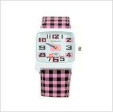Foto 9607 Fashionable Portable Wrist Watch (Pink)