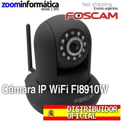 Foto ★★★★★★cámara Ip Foscam Fi8910w Wifi Infrarrojos Alarmas Bgn Distribuidor Oficial