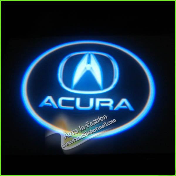 Foto ¡! la luz de la recepción de la puerta de coche del acura llevó la luz/el lase de la sombra del fantasma de la proyección