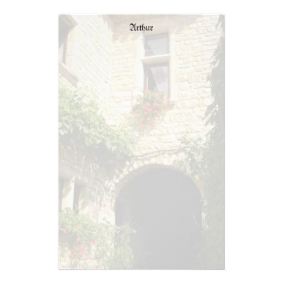 Foto ¡Casa medieval! Papeleria De Diseño (Paquete De 10)