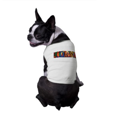 Foto ¡el ~ De Tonka Personalizó La Letra Grande Pet-war T-shirts De Perrito