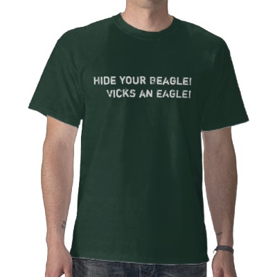 Foto ¡Oculte su beagle!    ¡Vicks EAGLE! Tshirts