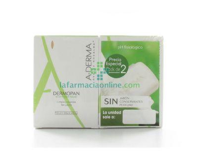 Foto A-Derma Dermopan pack de dos pastillas 100g+100g