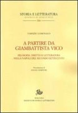 Foto A partire da Giambattista Vico. Filosofia, diritto e letteratura nella Napoli del secondo Settecento