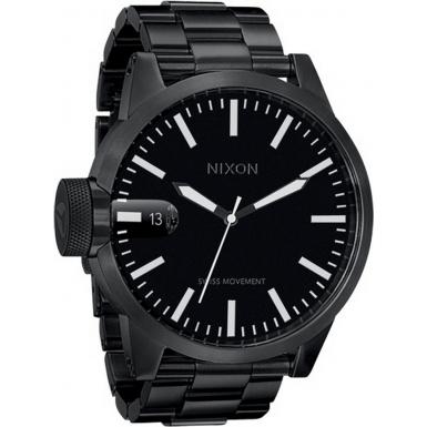 Foto A198-1001 Nixon The Chronicle SS All Black Watch