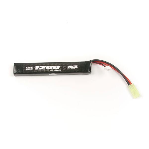 Foto A2a lipo 7.4v 1200mah 25c stick