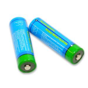 Foto AA NiMH Batterie 2500mAh (x2) Batería para Sigma SD10 / SD9 (2500mAh, 1.2V) Níquel Metal Hidruro