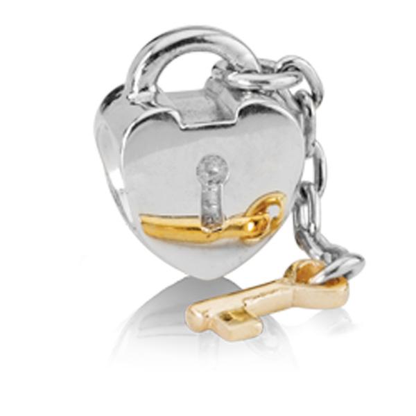 Foto Abalorios Pandora Corazon con llave 790288