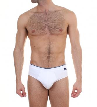 Foto Abanderado & princesa. Slip Real Cool Cotton blanco
