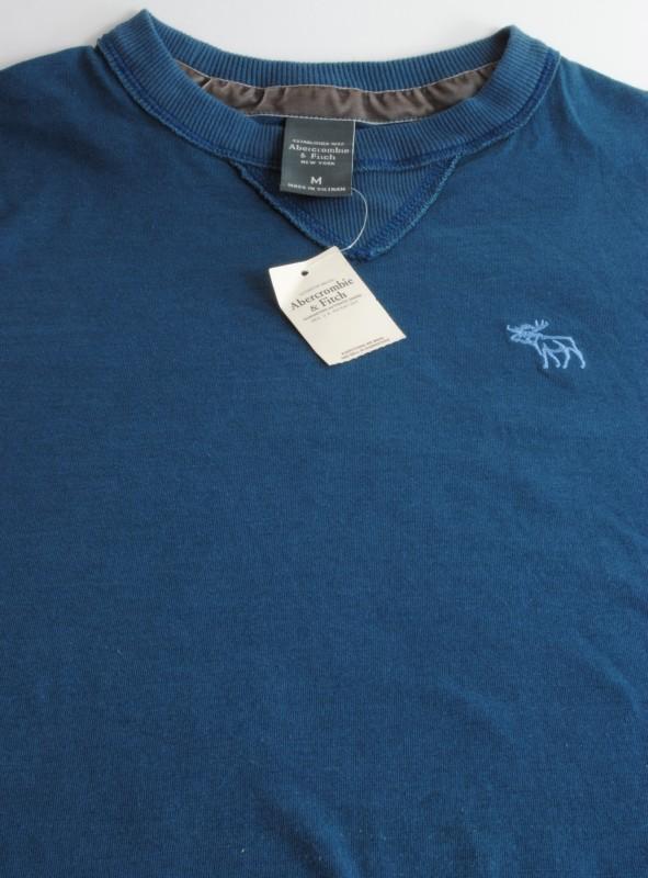 Foto Abercrombie & Fitch Navy Blue Sweatshirt