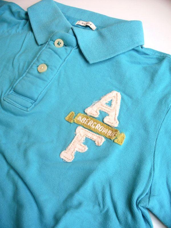 Foto Abercrombie & Fitch Sky Blue Polo Shirt