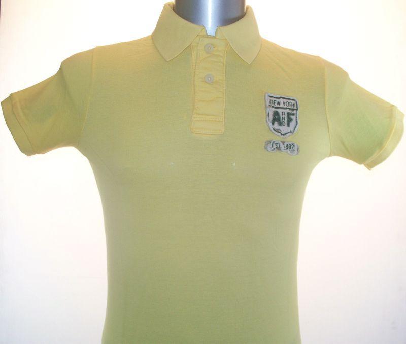 Foto Abercrombie & Fitch Yellow Polo Shirt