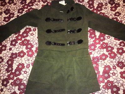 Foto Abrigo Militar Mujer Color Verde