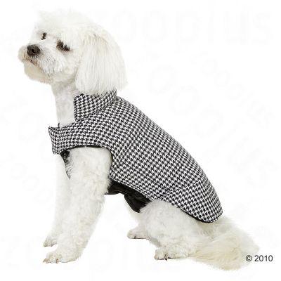 Foto Abrigo para perros Pepita - Negro-blanco, 40 cm