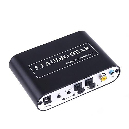 Foto AC3/DTS 5.1 Audio Gear Digital Sound Decoder SPDIF PS3