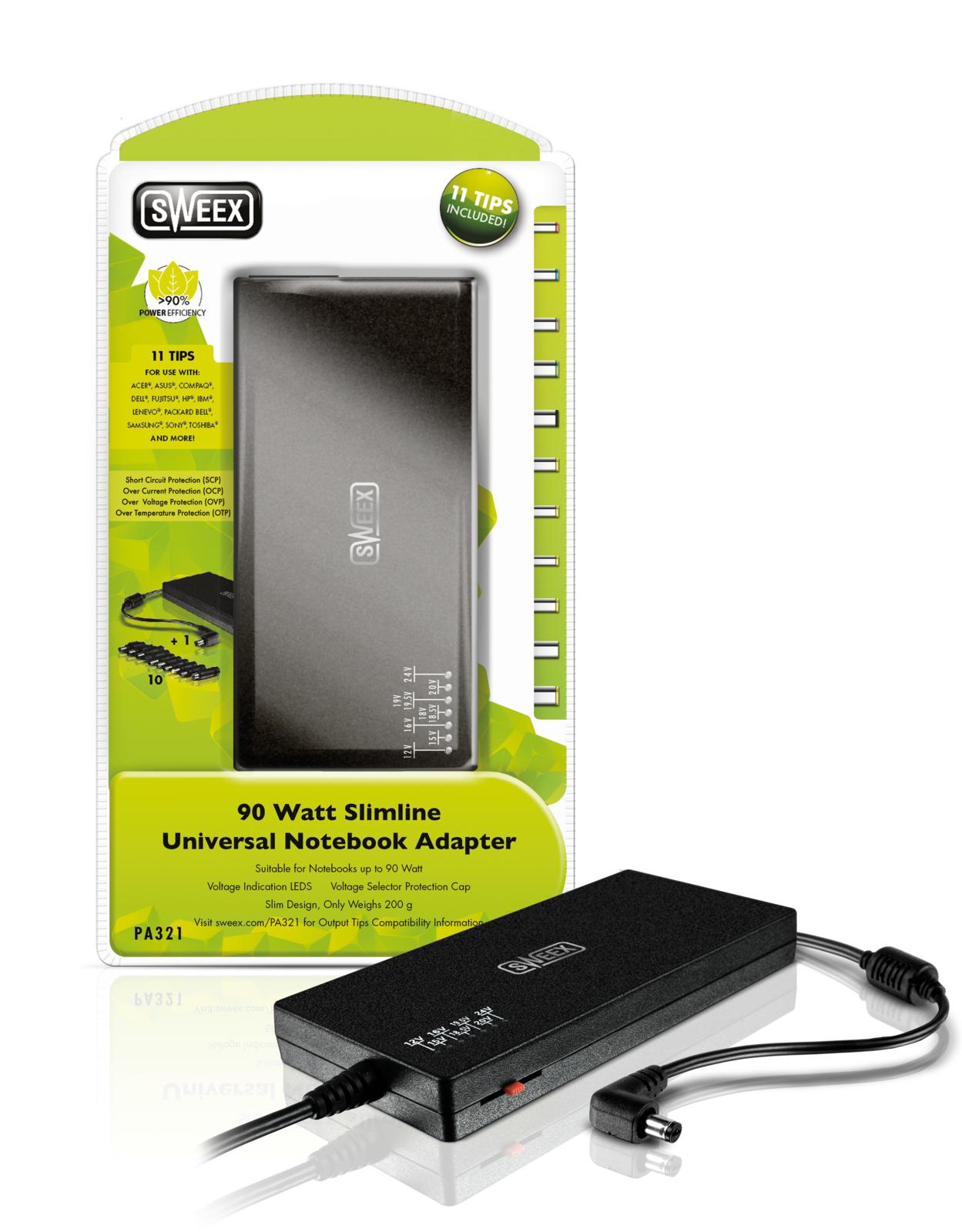 Foto Accesorio Sweex 90 watt slimline universal notecpnt [PA321] [87175340