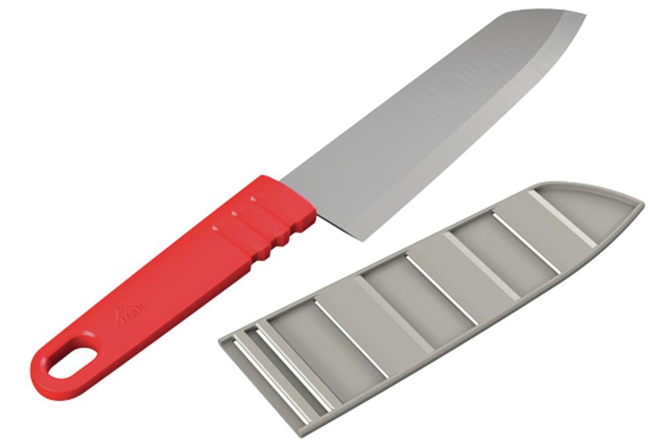 Foto Accesorios cocina camping MSR Alpine Chef's Knife rojo