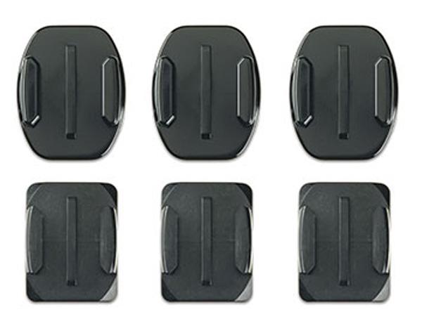 Foto Accesorios Gopro Flat + Curved Adhesive Mounts