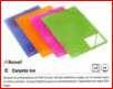 Foto Acco Rexel Caja De 4 Carpetas Con Gomas Y Solapas De Pp Ice.Colores Surtidos.Ref.2102050
