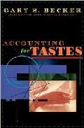 Foto Accounting for tastes (en papel)