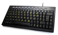 Foto accuratus KYB-MINIHIVISHUB - ceratech usb mini keyboard hivis keys...