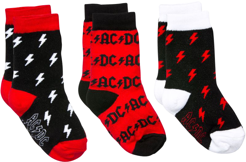 Foto AC/DC: Logo - Calcetines Bebé