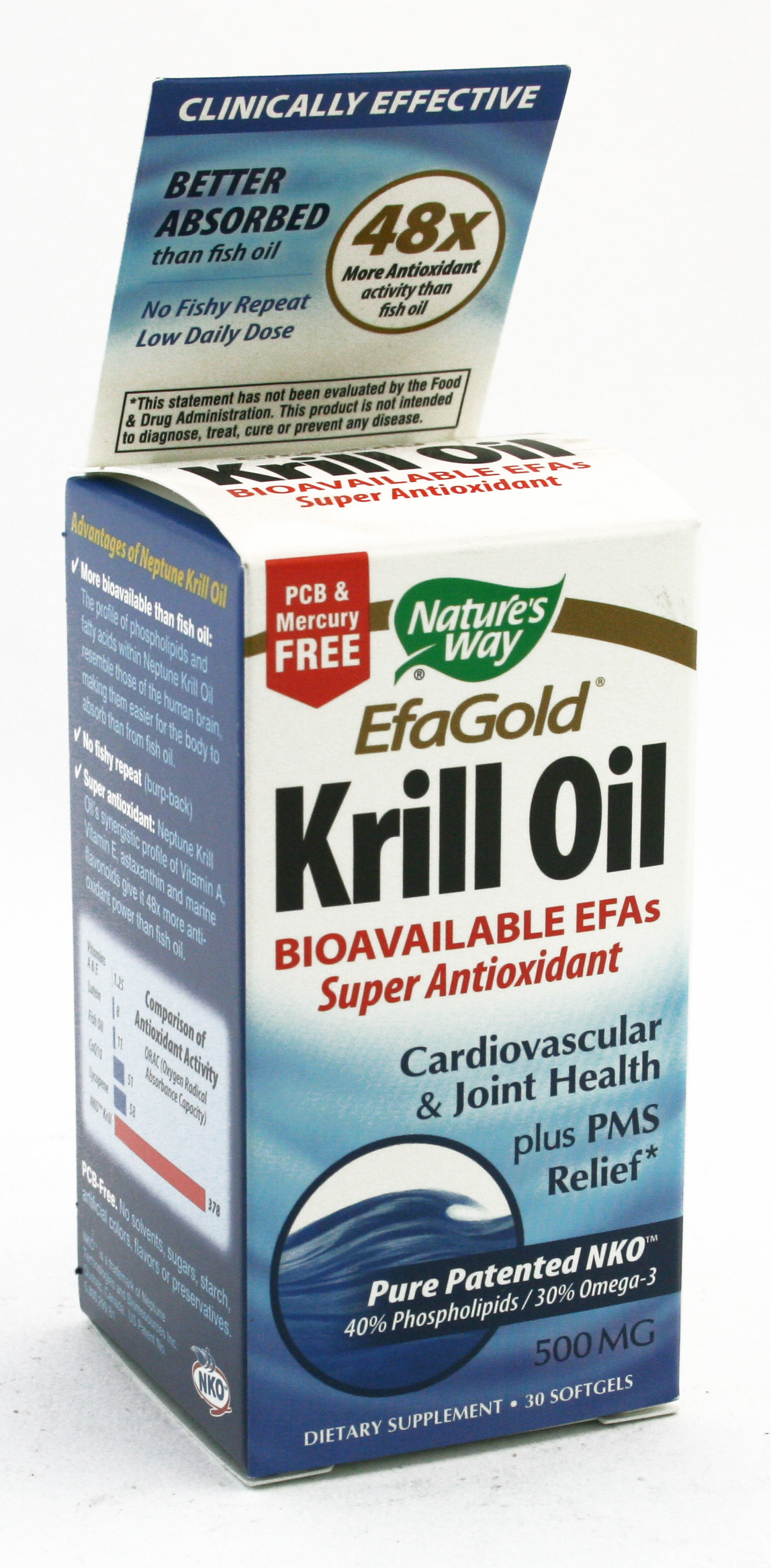 Foto Aceite de Krill 30 caps. 500mg. - Nature's Way