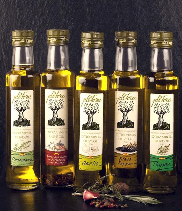 Foto Aceite de oliva virgen aromático - Aceite Plétora 