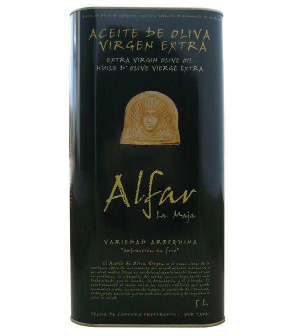 Foto Aceite de oliva virgen extra - Alfar La Maja - lata 5 l.