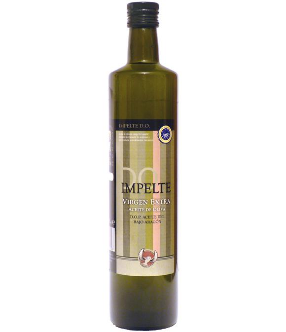 Foto Aceite de oliva virgen extra - Impelte D.O. - botella vidrio 75 cl.