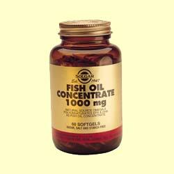 Foto Aceite de Pescado concentrado 1000 mg - Solgar - 60 cápsulas vegetales