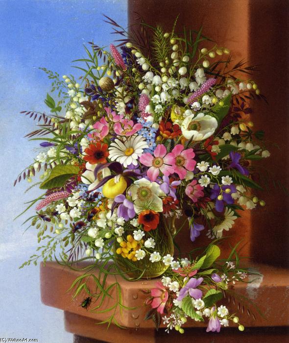 Foto Aceite de Reproducción 60 x 80 CM - Adelheid Dietrich - Spring Bouquet