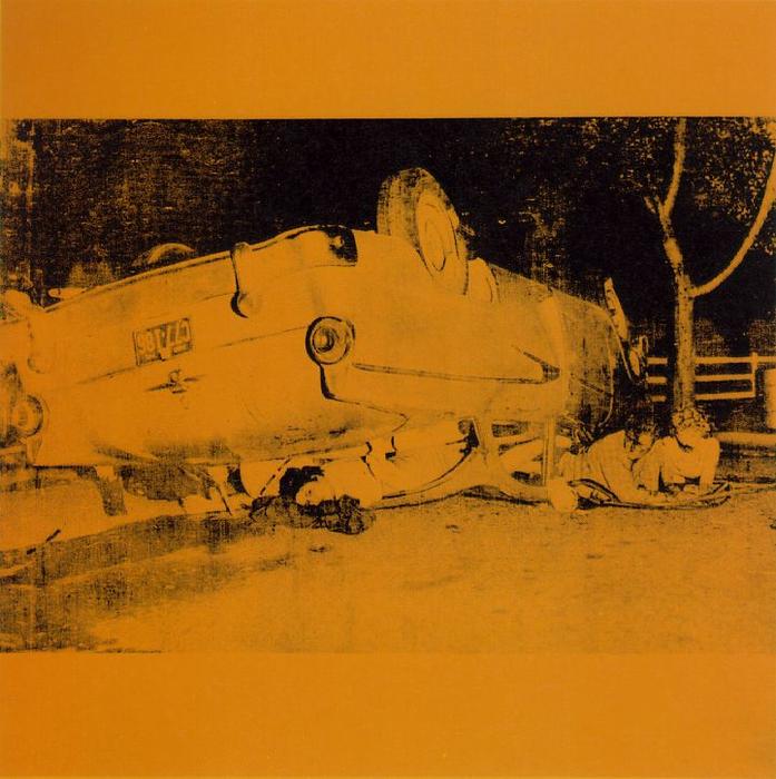 Foto Aceite de Reproducción 60 x 80 CM - Andy Warhol - Cinco muertes