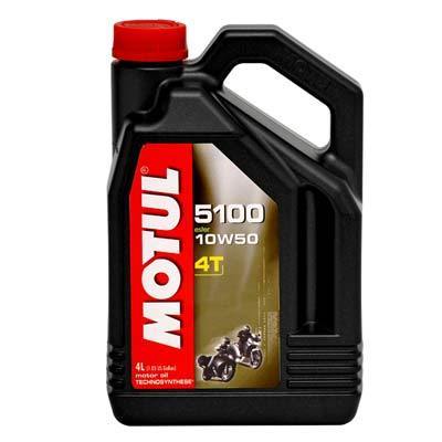 Foto Aceite lubricante para moto Motul 5100 4T 10W50 4 tiempos 1 litro