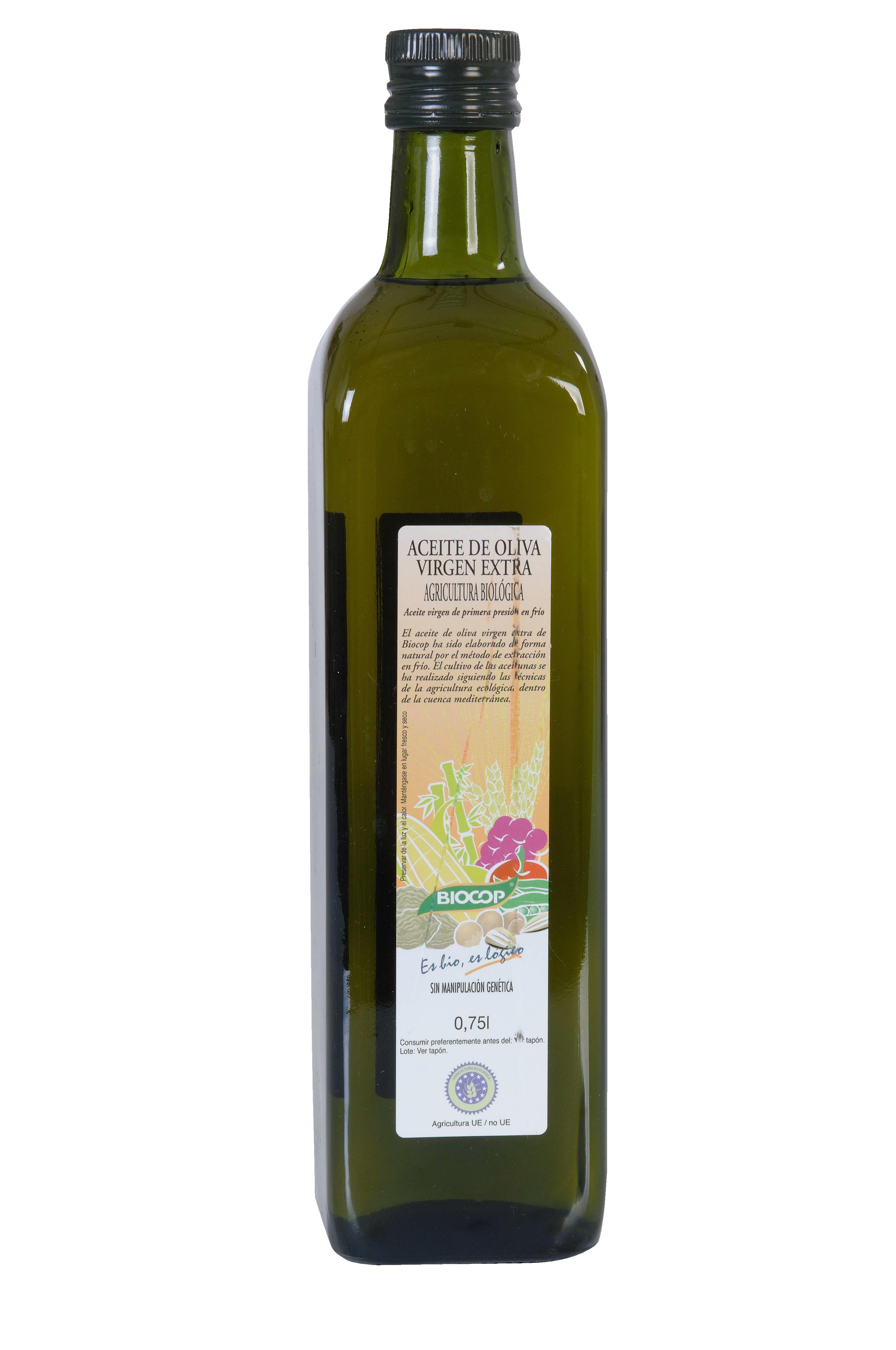 Foto ACEITE OLIVA VIRGEN EXTRA BIOCOP, 75cl