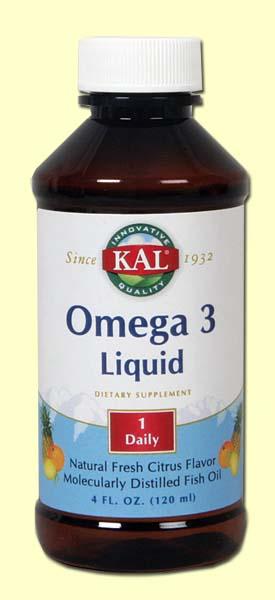 Foto Aceite Omega 3 - Laboratorios Kal - 120 ml