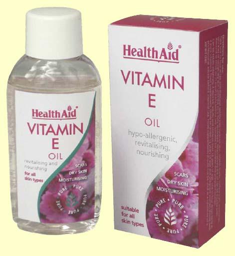 Foto Aceite puro de Vitamina E - Health Aid - 50 ml