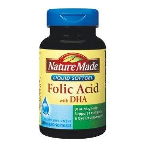 Foto Acido Folico 600 mcg Vitamina B-12 DHA